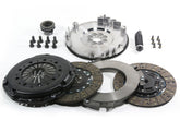 قابض DKM BMW E34/E36/E39/E46/Z3 (6 أسطوانات) قابض MS ثنائي القرص مع دولاب الموازنة الفولاذي (عزم دوران 660 قدمًا/رطلًا)