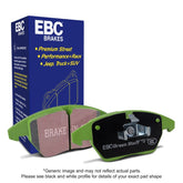 EBC 2021+ Hyundai Elantra 2.0L (w/Manual Parking Brake) Rear Greenstuff Brake Pads