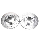 Power Stop 02-05 BMW 745i Front Evolution Drilled & Slotted Rotors - Pair