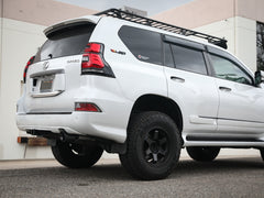 عادم خلفي من سلسلة AFE POWER Vulcan مقاس 2-1/2 بوصة 304SS لسيارة Lexus GX460 V8-4.6L موديل 2010-2021 بطرف أسود