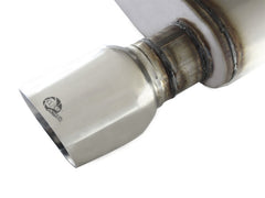 عادم aFe MACHForce XP 11-14 Ford Mustang GT V8-5.0L 3in. SS Axle-Back مع أطراف مصقولة