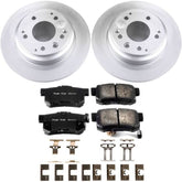 Power Stop 96-98 Acura RL Rear Z17 Evolution Geomet Coated Brake Kit