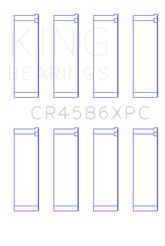 King Mitsubishi 4B11T (Size STDX) Performance Coated Rod Bearing Set