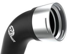 طقم مبرد داخلي أسود مقاس 3 بوصات من aFe BladeRunner، مواسير جانبية ساخنة وباردة، لسيارة Jeep Wrangler V6-3.0L موديلات 20-21