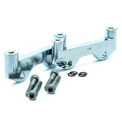 طقم ترقية الفرامل الخلفية لسيارة جيب JK طراز Alcon 07+ مع محور 6x5.5 بوصة ودوار 355x22 مم و4 مكابس وفرجار أحمر