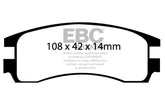 EBC 00-05 Buick Le Sabre (FWD) 3.8 (15in Wheels) Yellowstuff Rear Brake Pads