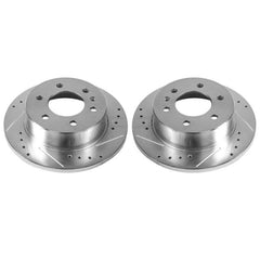 Power Stop 07-09 Dodge Sprinter 2500 Rear Evolution Drilled & Slotted Rotors - Pair