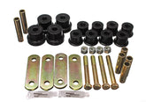 Energy Suspension GM Heavy Duty Shackle Set - Black