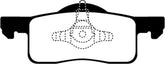 EBC 02-06 Ford Expedition 4.6 2WD Greenstuff Rear Brake Pads