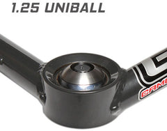 أذرع علوية عالية الأداء مقاس 1.25 بوصة من Uniball لسيارة Camburg Chevy/GMC 1500 2WD/4WD موديل 07-18