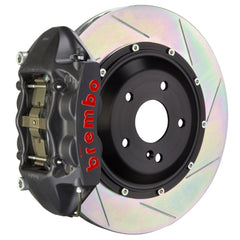 فرامل Brembo 12-14 328i MSport باستثناء xDrive Rr GTS BBK 4Pis Cast 345x28 2pc Rtr Slot Type1-Black HA
