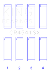 King Bearings Connecting Rod Bearing Set - for Honda F23A/F23Z/K20A3