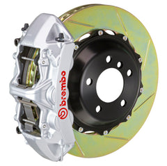 بريمبو 04-10 5-Series (باستثناء xDrive/M5) Fr GT BBK 6Pist Cast 380x32 2pc Rotor Slotted Type1-Silver