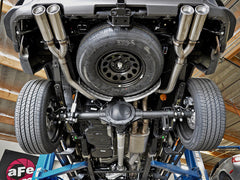 عادم aFe Vulcan Series 4-3in 304SS Cat-Back مع أطراف Pol لسيارة GM Silverado/Sierra 1500 V8-6.2L موديل 2019