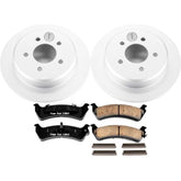Power Stop 01-02 Ford Explorer Sport Rear Z17 Evolution Geomet Coated Brake Kit