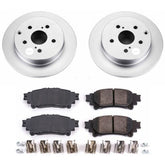 Power Stop 16-18 Toyota Mirai Rear Z17 Evolution Geomet Coated Brake Kit