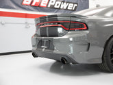 أطراف عادم بديلة من ألياف الكربون مقاس 4-1/2 بوصة من aFe MACH Force-XP - موديلات 15-19 Dodge Charger/Hellcat