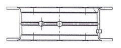 ACL TRIMETAL - Chevrolet V8 4.8/5.3/5.7/6.0L Gen III 1997-on Engine Crankshaft Main Bearing Set
