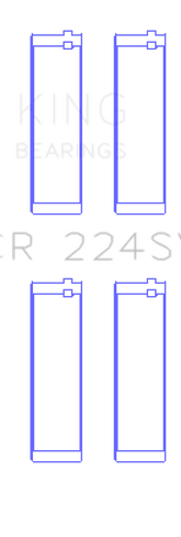 King BMW S65B40A / S85B50A (Size +0.25mm) Connecting Rod Bearing Set