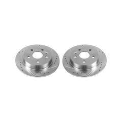 Power Stop 12-16 Buick LaCrosse Rear Evolution Drilled & Slotted Rotors - Pair