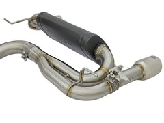 عادم aFe MACH Force-Xp 3in 304 SS Cat-Back مع أطراف مصقولة 12-15 BMW 335i (F30) L6 3.0L (t) N55