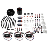 DeatschWerks 09-24 Nissan GT-R R35 X3 Triple Pump Module w/ Triple DW810 Pumps and Controllers