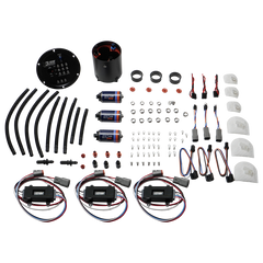 DeatschWerks 09-24 Nissan GT-R R35 X3 Triple Pump Module w/ Triple DW810 Pumps and Controllers