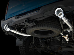 AWE Tuning 09-18 RAM 1500 5.7L (w/Cutouts) 0FG Dual Rear Exit Cat-Back Exhaust - Chrome Silver Tips