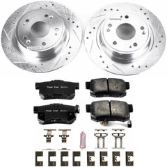 Power Stop 16-18 Acura ILX Rear Z23 Evolution Sport Brake Kit