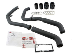 أنابيب مبرد بيني من نوع aFe Bladerunner ذات الجانب الساخن لسيارة Ford F-150 V6 2.7 (tt) موديل 2015