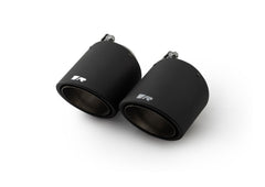 Remus Carbon 102mm Short Style Angled w/Titanium Internals Tail Pipe Set (Pair)
