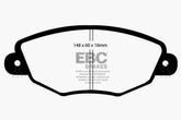 EBC 01-04 Jaguar X-Type 2.5 Redstuff Front Brake Pads