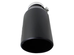 aFe Diesel Exhaust Tip Bolt On Black 4in Inlet x 6in Outlet x 15in