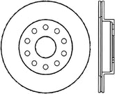 StopTech Sport Slotted (CRYO) 92-95 Toyota MR2 Turbo Rear Left Slotted Rotor