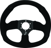 DragonFire Racing Steering Wheels - D-shaped- Suede- Iron Series- 0in offset