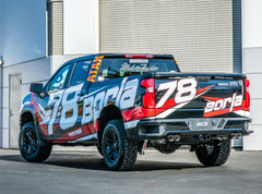 عادم Borla 19 Chevrolet Silverado/GMC Sierra 1500 6.2L SS Touring Catback - أطراف من ألياف الكربون