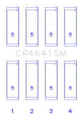 King Suzuki J24B (Size STD) Rod Bearing Set