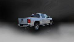 كورسا 14 GMC Sierra/Chevy Silver 1500 مقصورة مزدوجة/صندوق خلفي قصير 5.3 لتر V8 مصقول رياضي مزدوج عادم خلفي CB