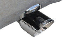 كورسا 14 GMC Sierra/Chevy Silver 1500 Crew Cab/Std. Bed 5.3L V8 مصقولة رياضية مزدوجة عادم خلفي CB