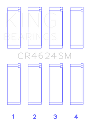 King Hyundai G4KE / G4KC (Size +075) Rod Bearings (Set of 4)