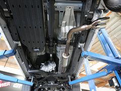 مخرج عادم خلفي من سلسلة Rebel مقاس 3 بوصات من الفولاذ المقاوم للصدأ 304 من aFe مع أطراف سوداء طراز Ford Ranger L4-2.3L (t) موديل 19