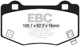 EBC 2015+ Ford Mustang GT350 Bluestuff Rear Brake Pads