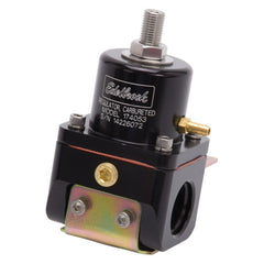 منظم ضغط الوقود Edelbrock مكربن 180 جالون في الساعة 5-10 رطل لكل بوصة مربعة -10 دخول/خروج -6 رجوع أسود