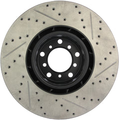 StopTech 00-03 BMW M5 (E39) Slotted & Drilled Right Front Rotor
