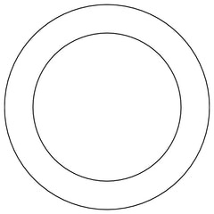 Cometic Ford 59A Flathead V8 .060in KF Oil Drain Plug Gasket - 1945-1948