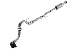 بورلا F-150 2021 5.0 لتر 4 أبواب CC SB EC STB Lariat/KR/Platnm/LTD 3/2.25 DSE Cat-Back ATAK Black CHR Tips
