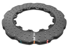 حلقة أمامية مثقبة ومشقوبة من سلسلة 5000 من أودي S3 موديل 15-20 من DBA