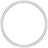 Cometic Holley 4500 Dominator .060in Fiber Air Cleaner Mounting Gasket - 7.3125in Diameter