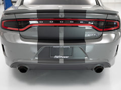 أطراف عادم بديلة من ألياف الكربون مقاس 4-1/2 بوصة من aFe MACH Force-XP - موديلات 15-19 Dodge Charger/Hellcat