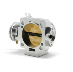 جسم الخانق المصنوع من سبائك الألومنيوم مقاس 72 مم من BLOX Racing - فضي مؤكسد